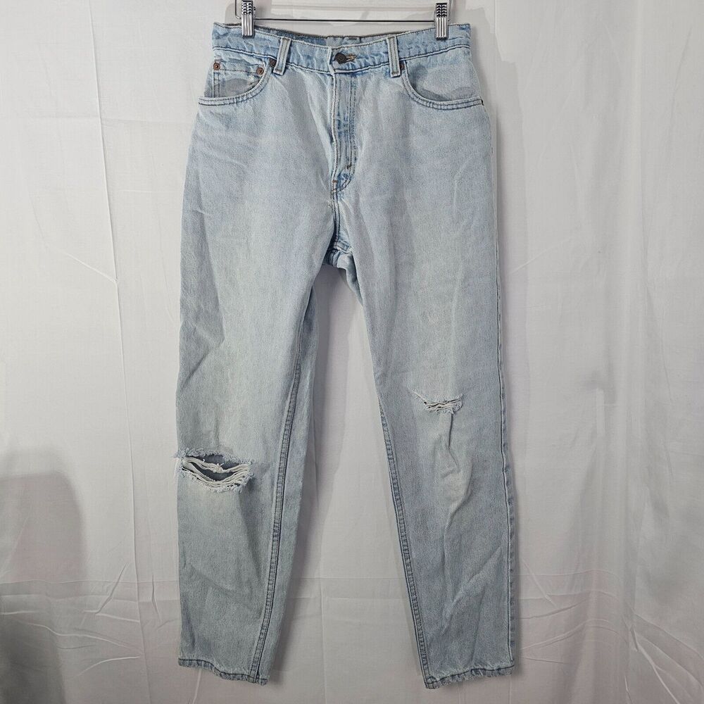 VTG Levis 550 Jeans Womens‎ Juniors 11 29x29 High Rise Relaxed Fit Taper USA 90s